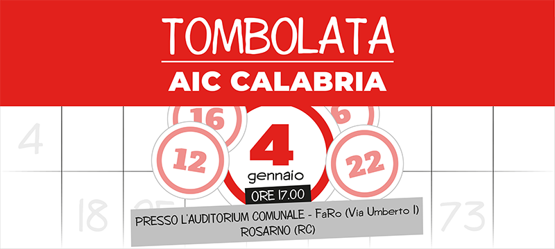 Tombolata AIC Calabria Rosarno