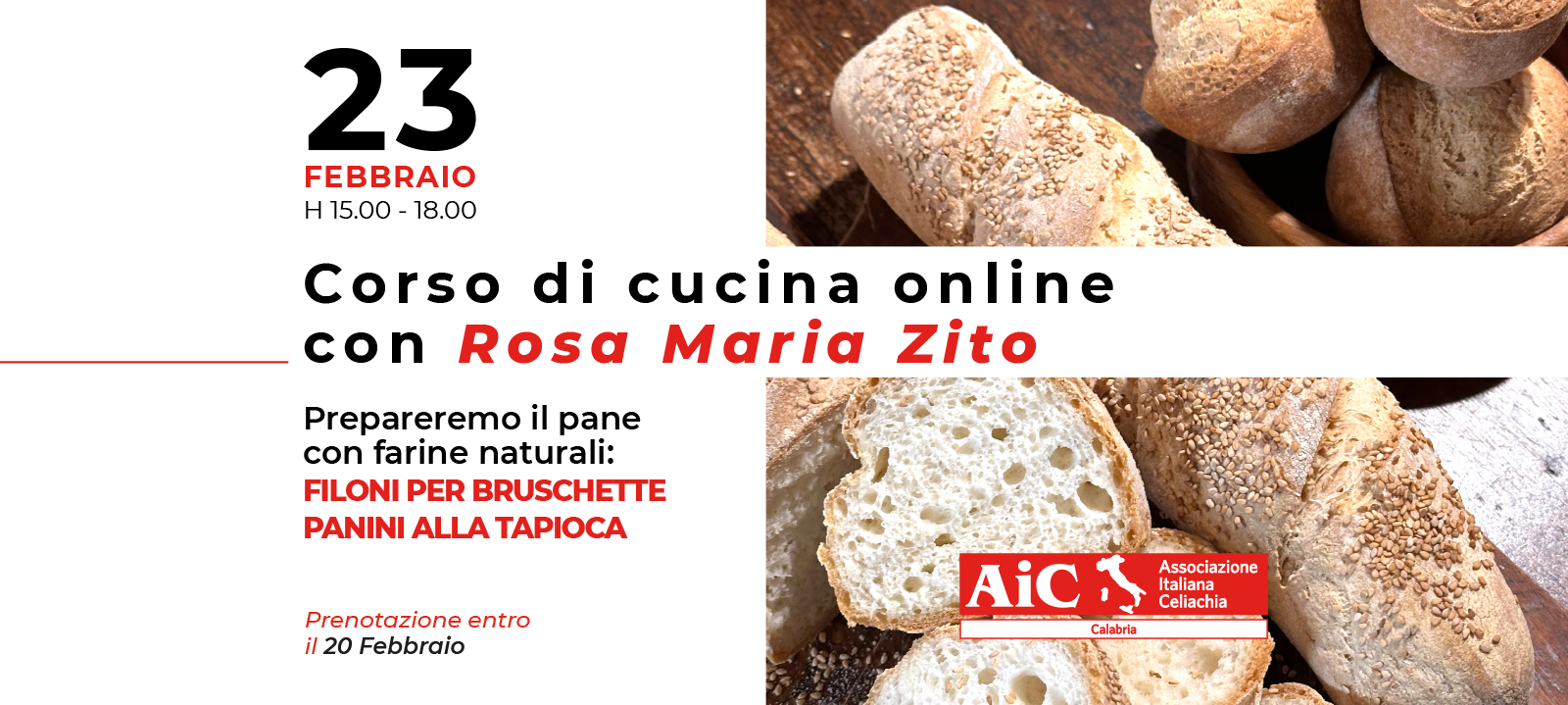 corso online pane gluten free