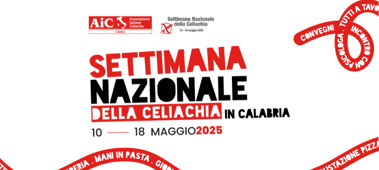 settimana nazionale della celiachia Calabria 2025