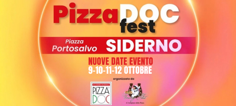 Stand senza glutine al pizza doc fest di siderno