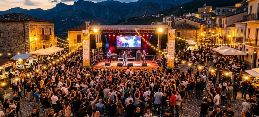 Stand senza glutine alla festa della birra di Ricadi