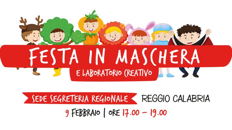 Evento festa in maschera 9 Febbraio