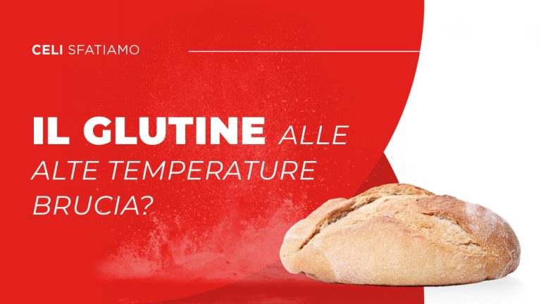 il glutine brucia alle alte temperature?