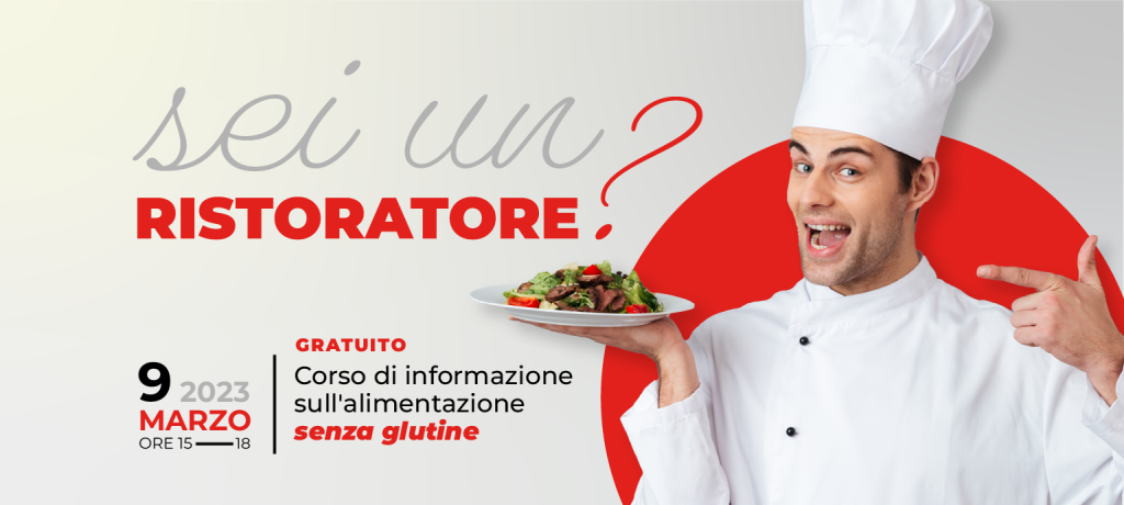 Corso di informazione sull'alimentazione senza glutine per ristoratori