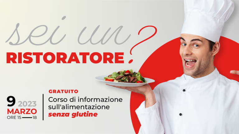 Corso di informazione sull'alimentazione senza glutine per ristoratori